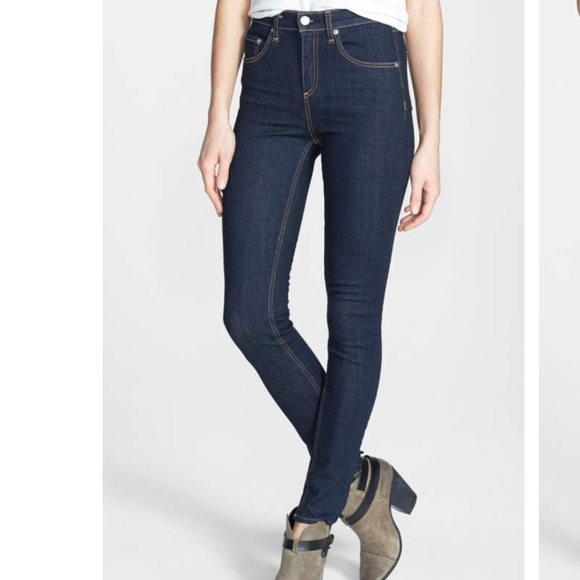 rag & bone Denim - Rag & Bone High Rise Skinny Jeans - Heritage